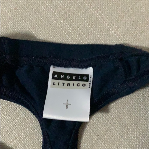 Angelo Litrico Men's String Tanga SIZE S Blue Cotton Angelo Litrico Men's String Tanga SIZE S Blue Cotton